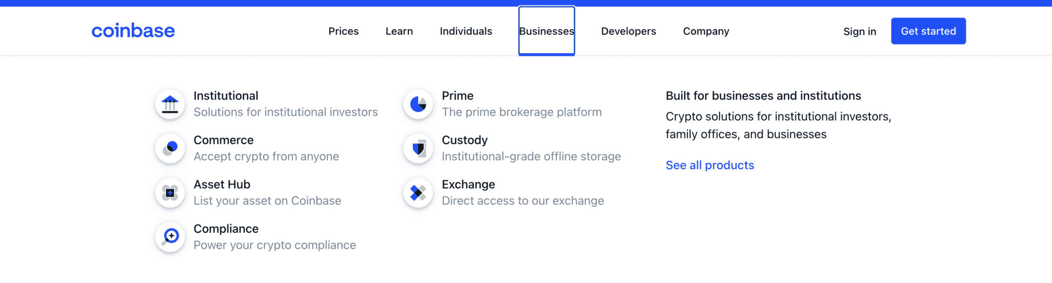 Coinbase For Small Business